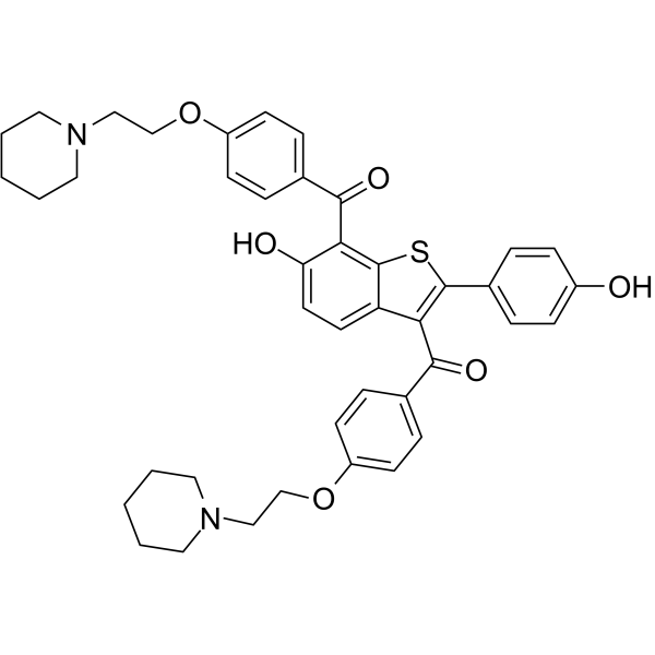 7-[4-(2-Piperidinyl)ethoxy]benzoyl Raloxifene 1159977-58-8